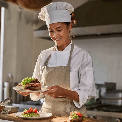 Porträt von Lisa Nilsson, Gründerin von Kochen mit Lisa